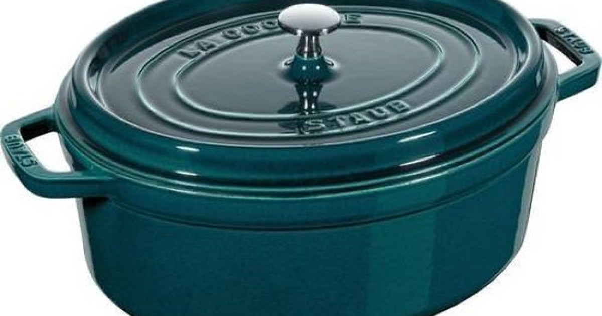 STAUB COCOTTE OVALE 31 CM ブルーインテンス STAUB Cocotte Ovale Cocotte 31 cm Blue La Mer
