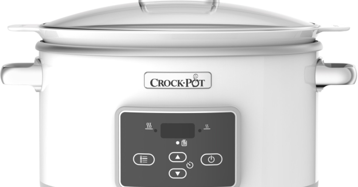 Slowcooker Crockpot DuraCeramic Sauté White 5L Slowcooker Crockpot DuraCeramic Sauté White 5L