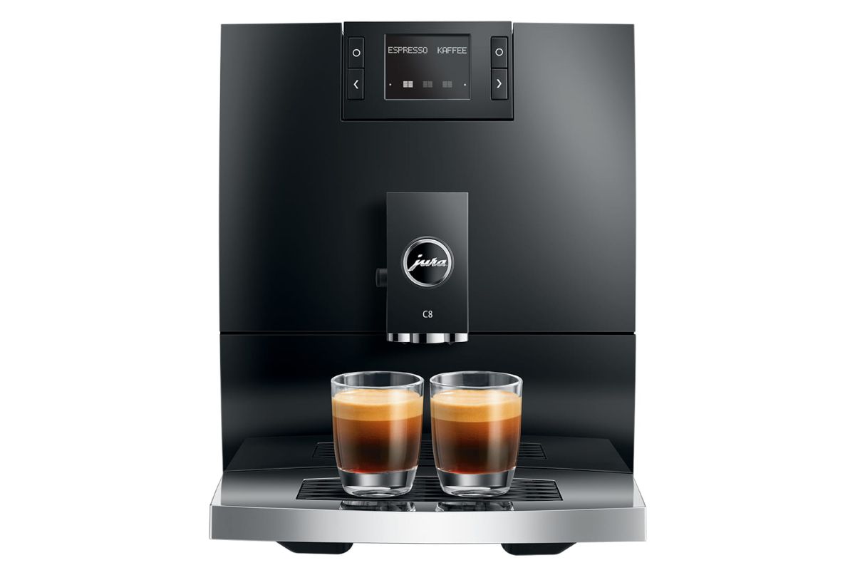 JURA volautomatische koffiemachine bonen C8 Piano Black (EA)