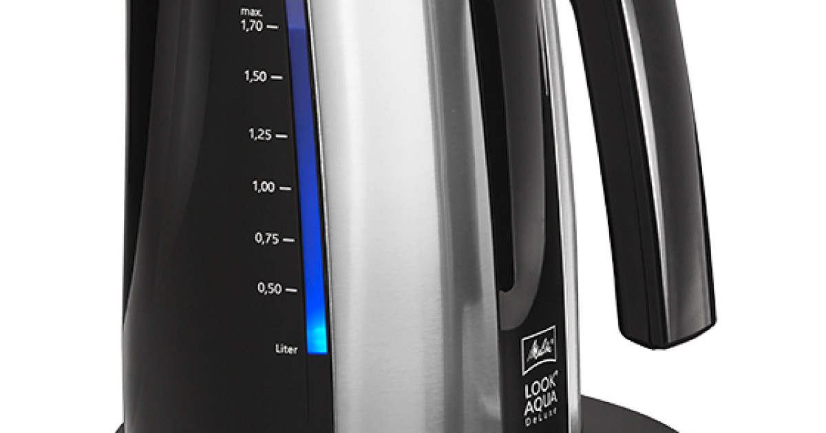 Koperkleurige Melitta Prime Aqua Mini Waterkoker - 1,0 L