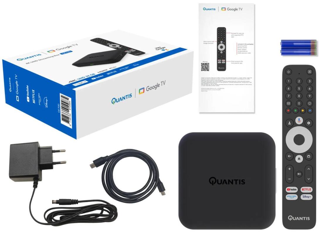 Quantis QE700 UHD Streaming Box