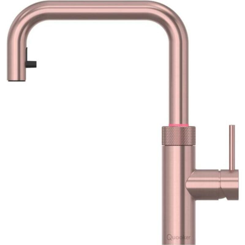 Quooker Flex Square Rose koper kokend water kraan