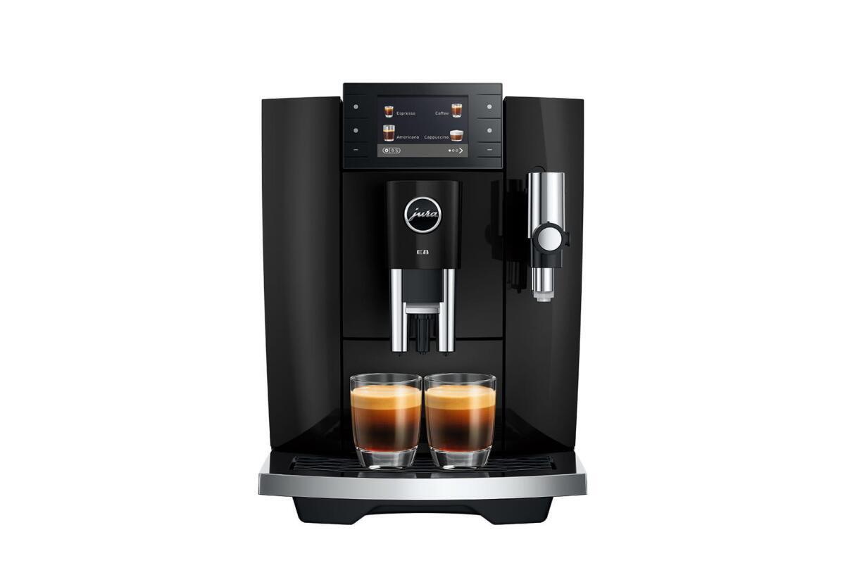 JURA volautomatische koffiemachine bonen E8 (ED) Piano Black
