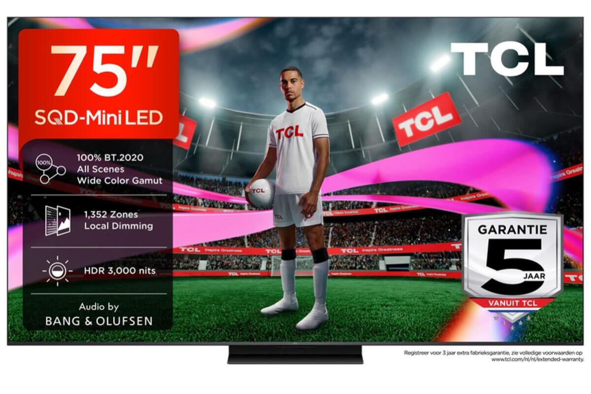 TCL televisie 75MSQLED85L