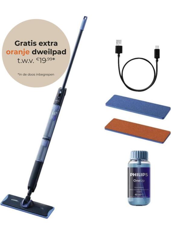 Philips dweil BXA0109/00 NL BUNDLE XV5113/01-XV1887/10