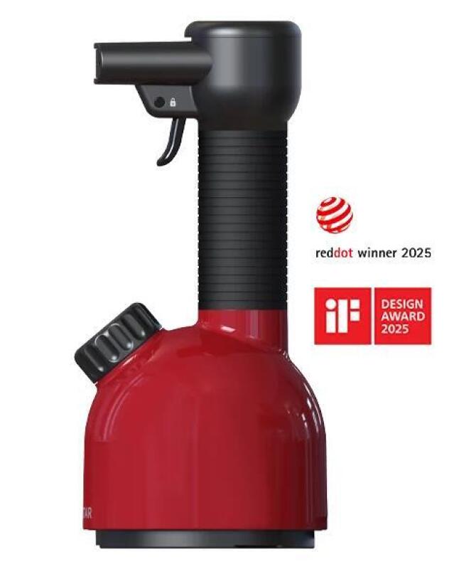Laurastar kledingstomer LAURASTAR IGGI INTENSE RED