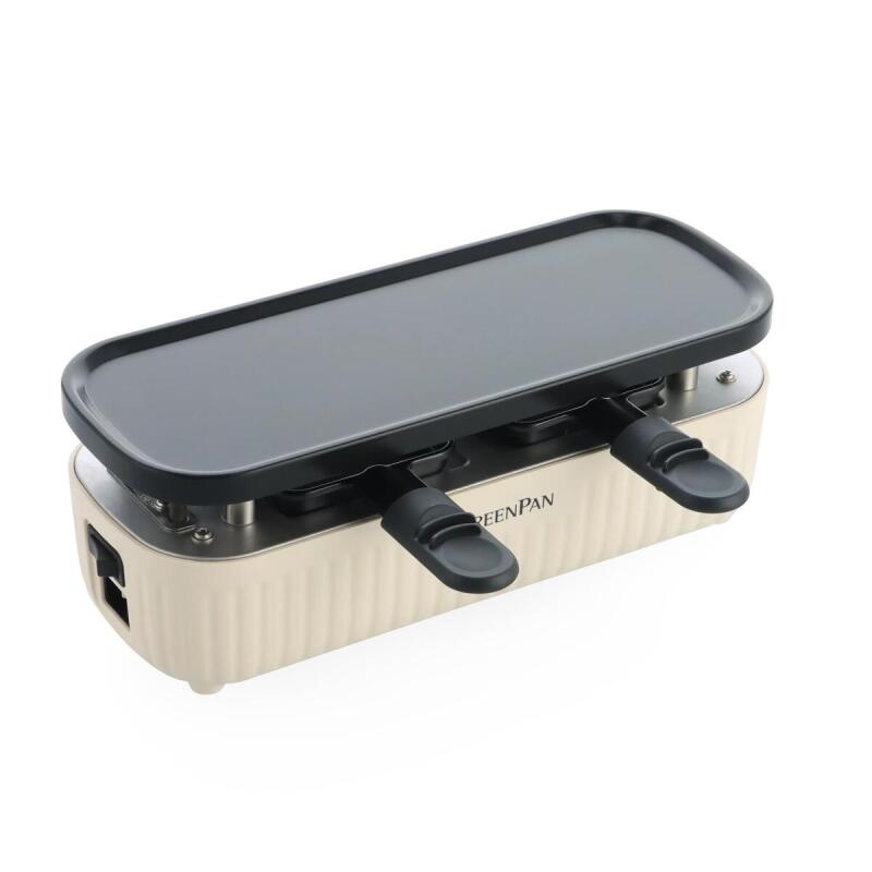 GreenPan gourmetstel Silhouette connect gourmet cream